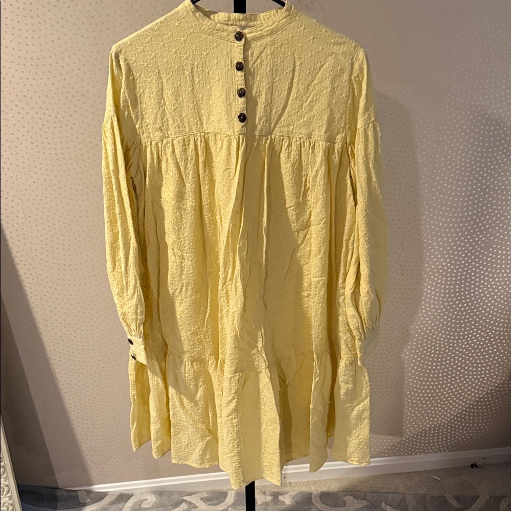 Pamela Love Yellow Mini Dress